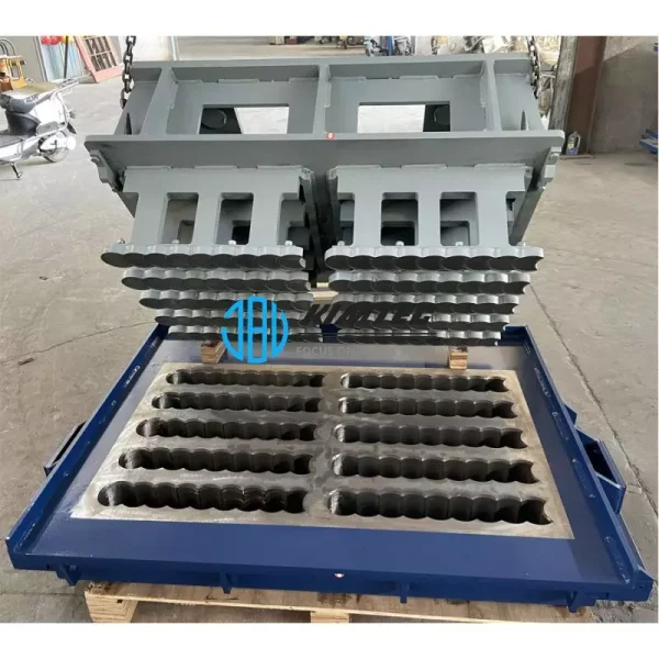 High-end permeable paver steel mould