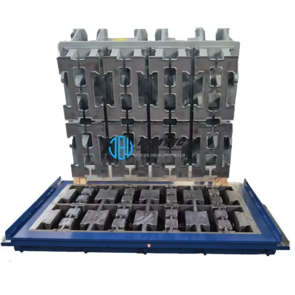 High-end permeable paver steel mould