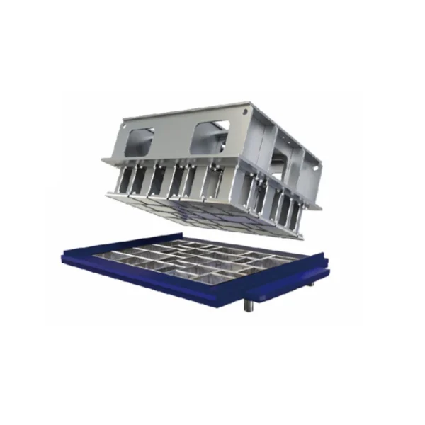 MASA HESS Interlocking Unipaver Zickzack-Pflastersteinform für Steinfertiger