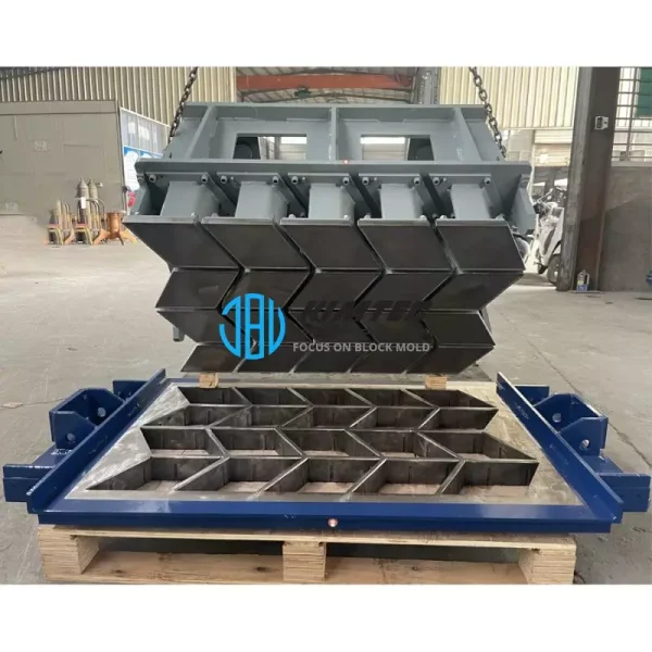 Masa Hess Interlocking Unipaver Zigzag Paver Mould