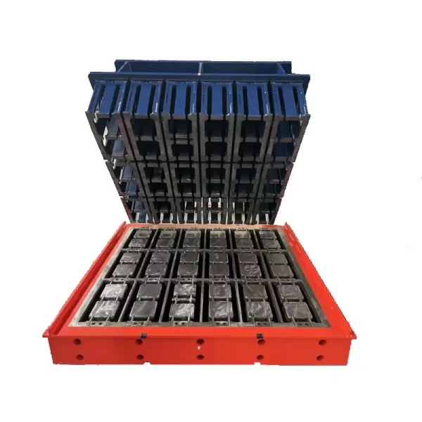 Hollow Interlocking Concrete Block Molds