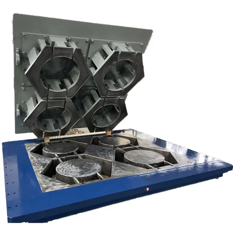 Diamond Square and L Shapes Interlocking Concrete Brick Block Mould