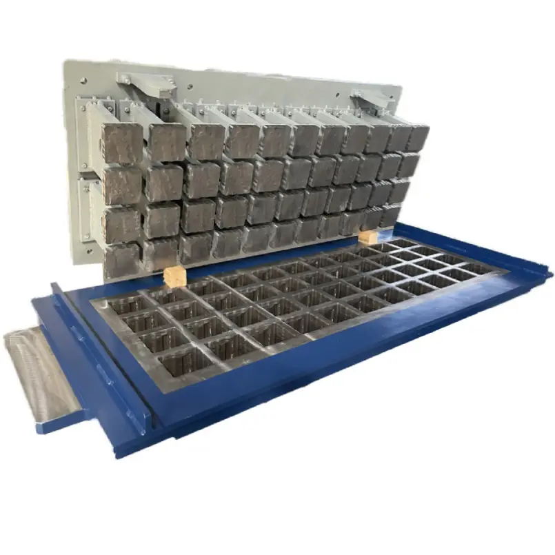 Hollow Block Mold Pavers Interlocking Bricks Mould Interlocking Brick Mold zu verkaufen