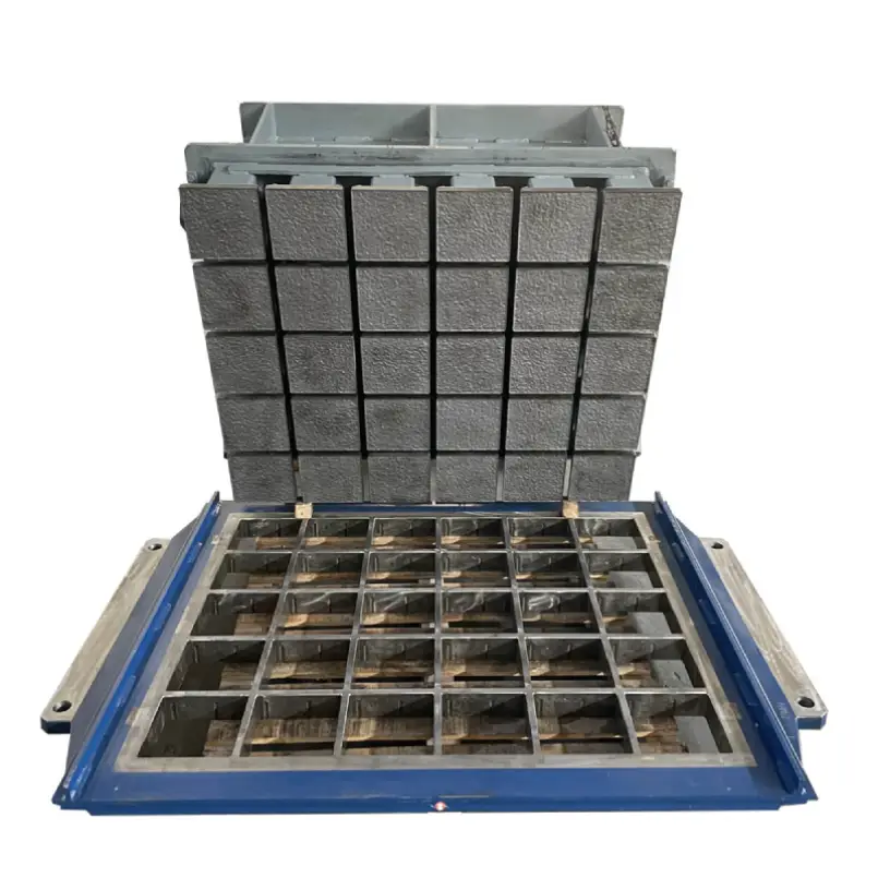 MASA HESS Interlocking Unipaver Zickzack-Pflastersteinform für Steinfertiger