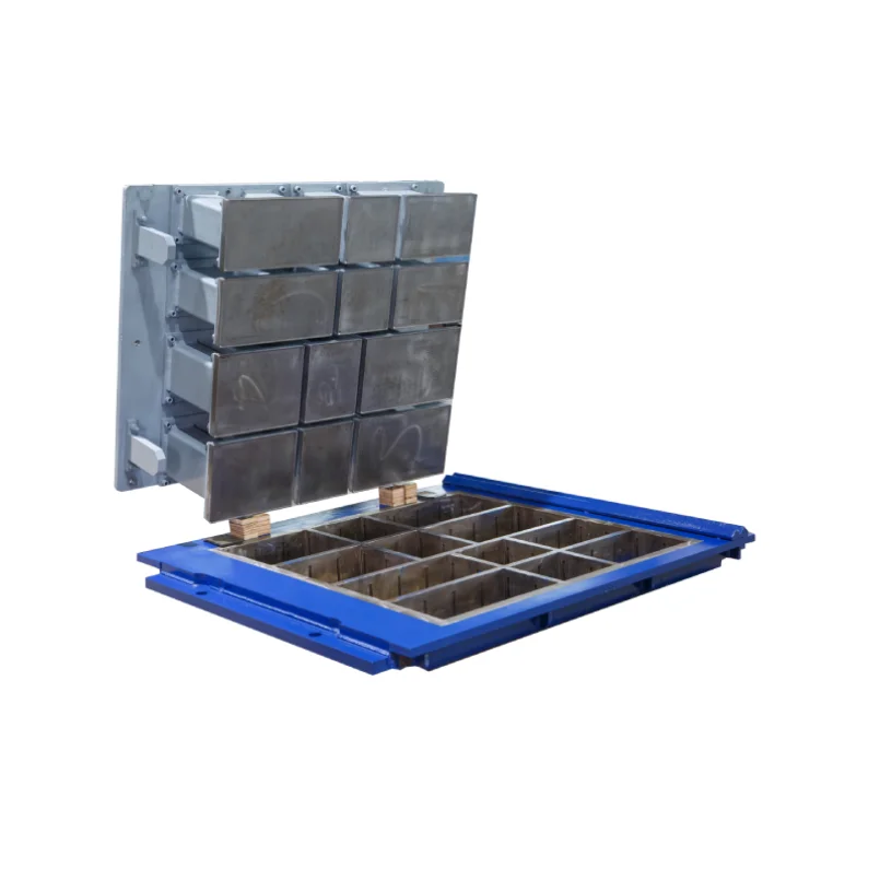 MASA HESS Interlocking Unipaver Zickzack-Pflastersteinform für Steinfertiger